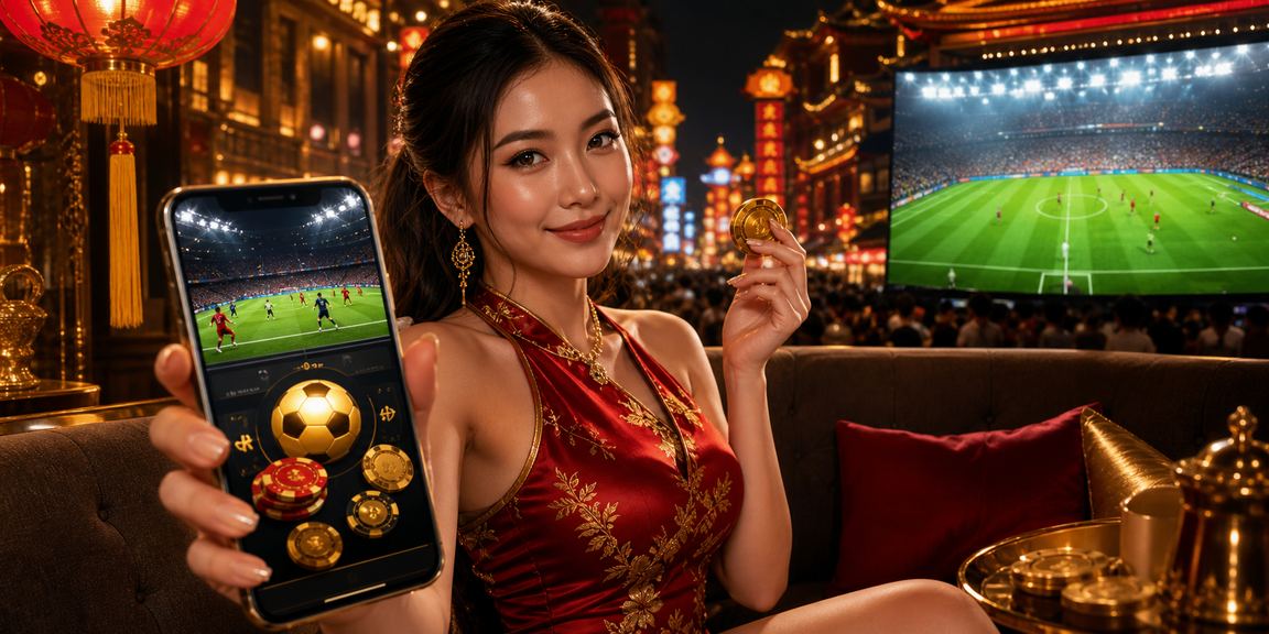 บรรยากาศการแทงบอลออนไลน์บน 338TH ย่านเยาวราช